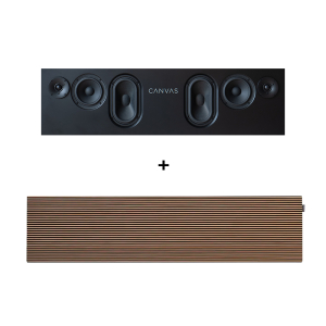 CANVAS 65" Light Oak - HiFi Soundbar