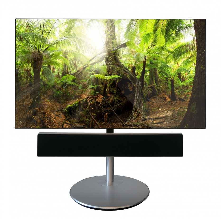 Gulvstand med 360 graders rotation til TV med VESA mounting
