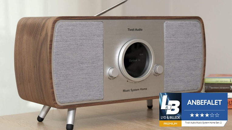 Tivoli Audio Music System Home Gen2, White/Grey