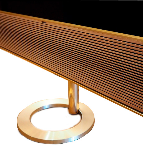 Brugt Beovision Contour 55” Gold tone light oak