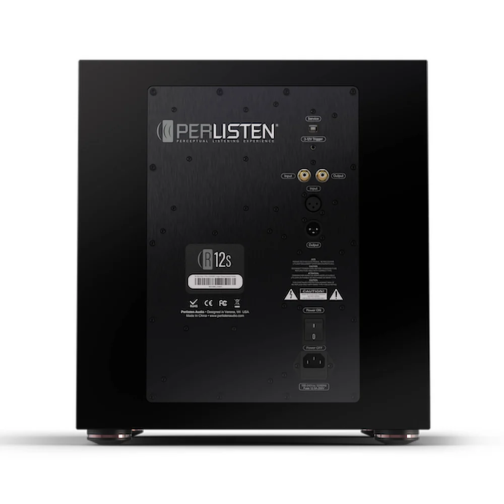 Perlisten R12s subwoofer - sort