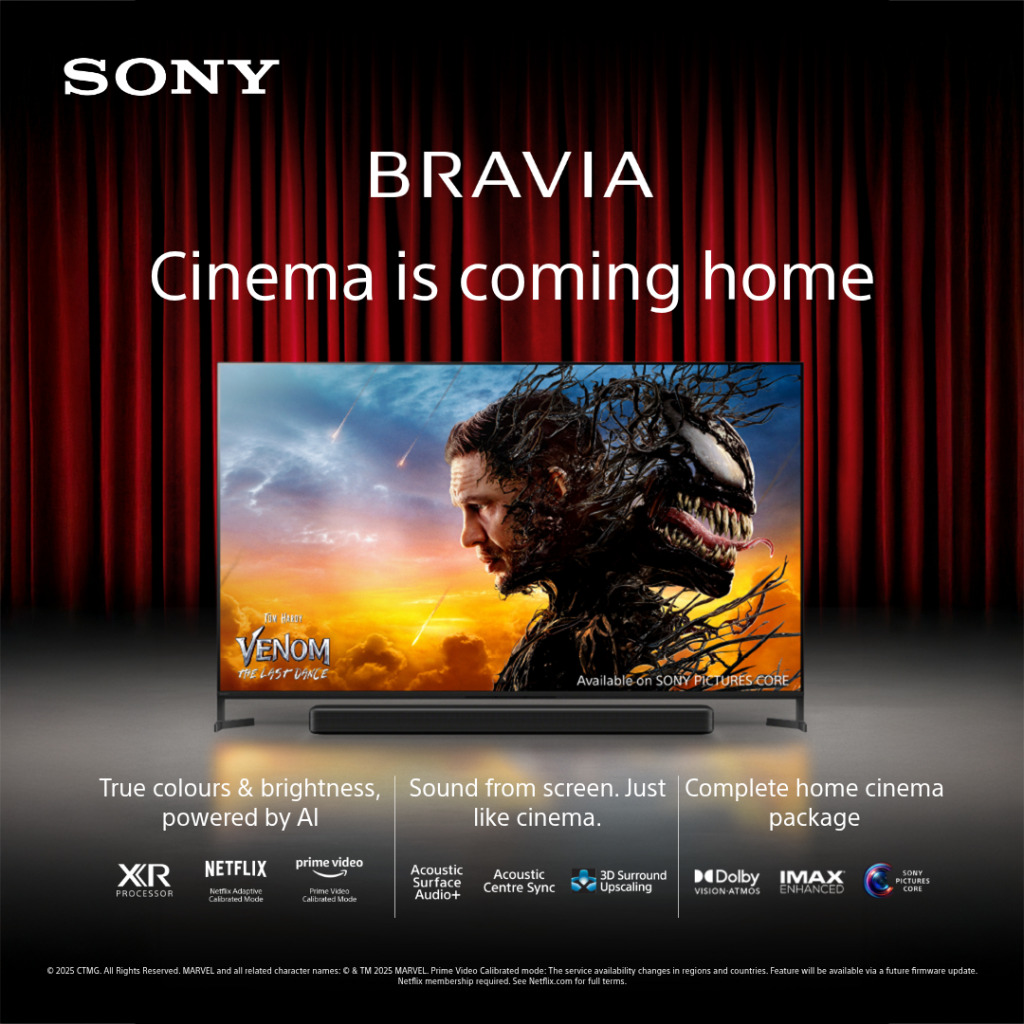 Sony 85" K85XR55BP.CEI BRAVIA 5 4K Google TV