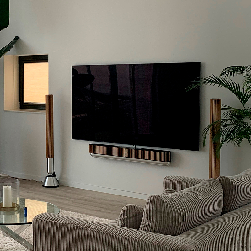 B&O BeoOne + 75" QLED SmartTV