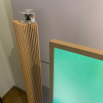 B&O BeoOne + 85" QLED Ramme-TV