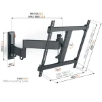 Vogel's TVM 3445 COMFORT Full Motion+ TV-vægbeslag 32–65" – Sort